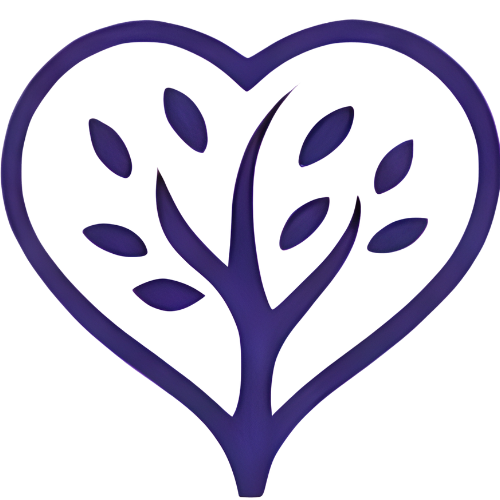 GrowthPlace Wellness Logo - Heart with growing tree